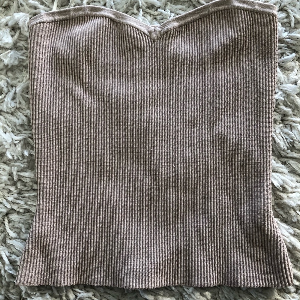 BABATON strapless shirt